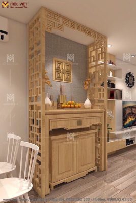 Mẫu Phòng Thờ Chung Cư Hiện đại