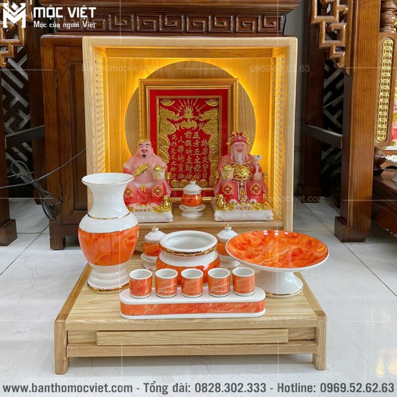 Với kiểu giáng bàn thờ hiện đại, phù hợp với mọi gia đình